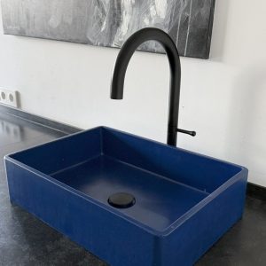 Umywalka betonowa nadblatowa